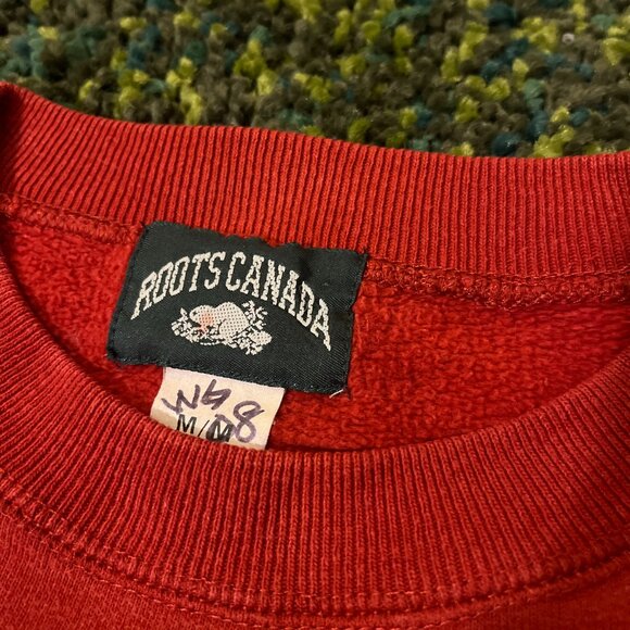 Roots Canada Vintage Red Pullover (M) - Picture 2 of 4